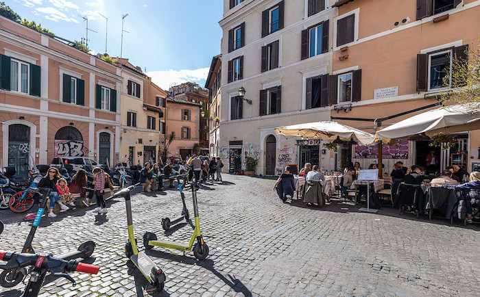 Roma'da nerede kalınır Trastevere