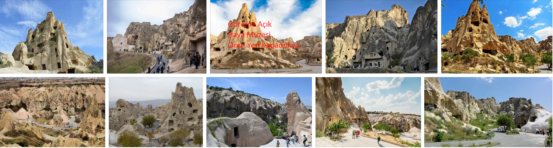 Kapadokya Göreme Açık Hava Müzesi